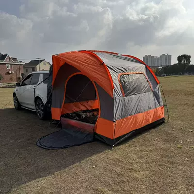 Outdoor double-layer car tail tent Avtomobil dam çadırları