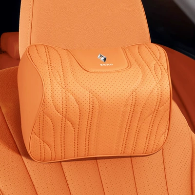 New Memory Foam Lumbar Support, Waist support - emma-orange-neck-pillow