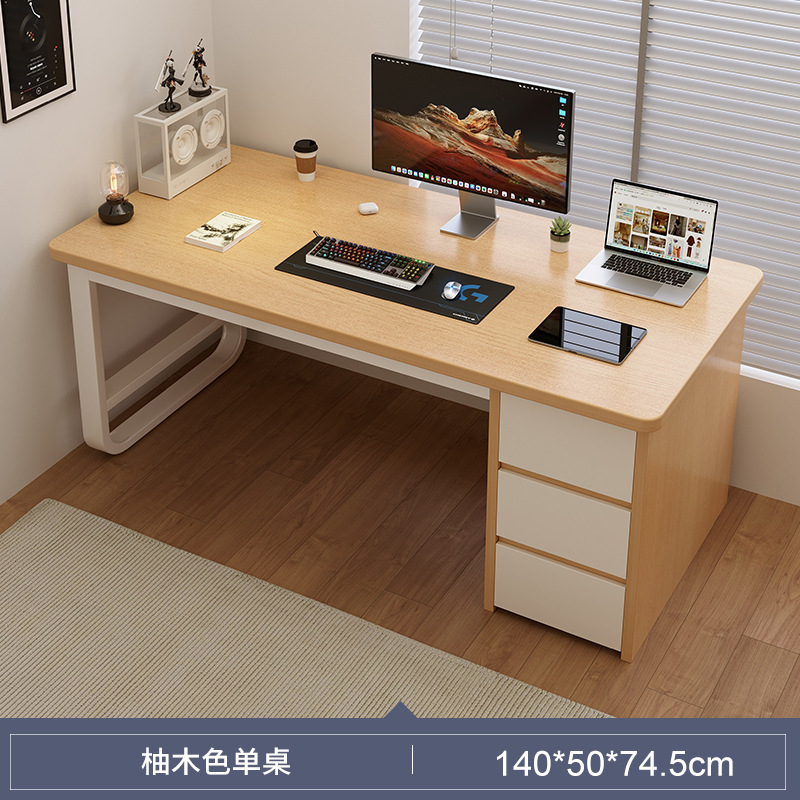 escritorio de escritorio simple y moderno con cajón escritorio de escritorio