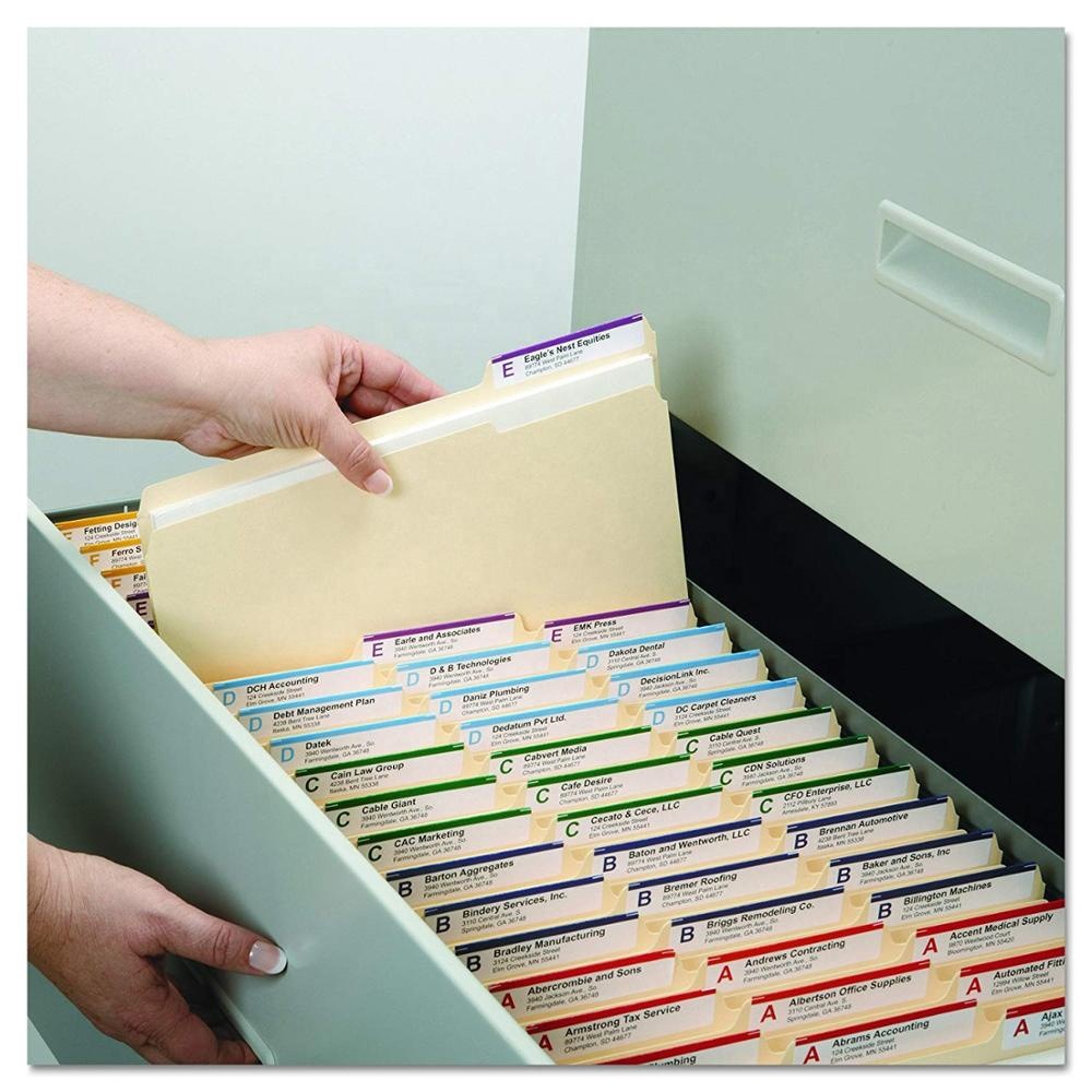 Amazon Hot Sale Letter Size Manila Folder Manila Paper Folder 1 / 3 - Cut Tab
