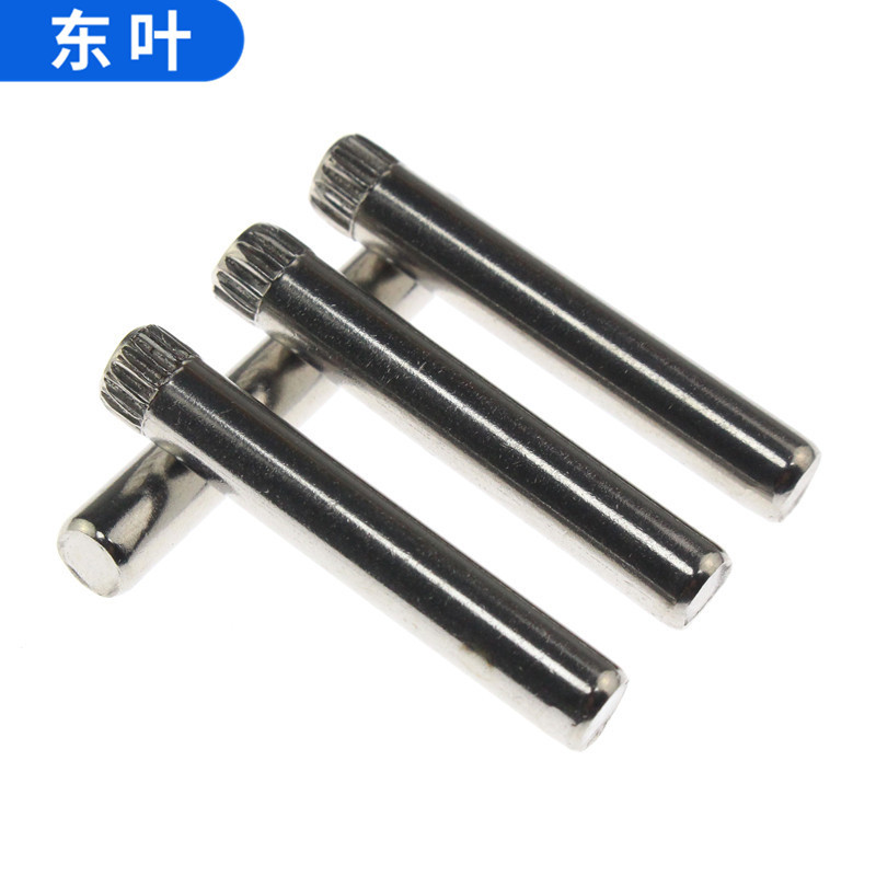 不锈钢搓花轴内螺纹圆锥销不锈钢滚花轴量大价优