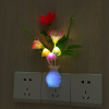 Switch key, colorful induction night light with clove mushrooms for bed for breastfeeding, gradient