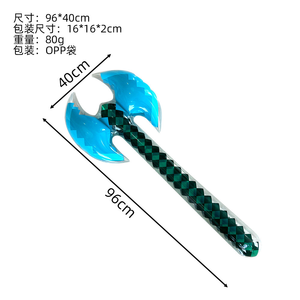 Big, double-sided, blue