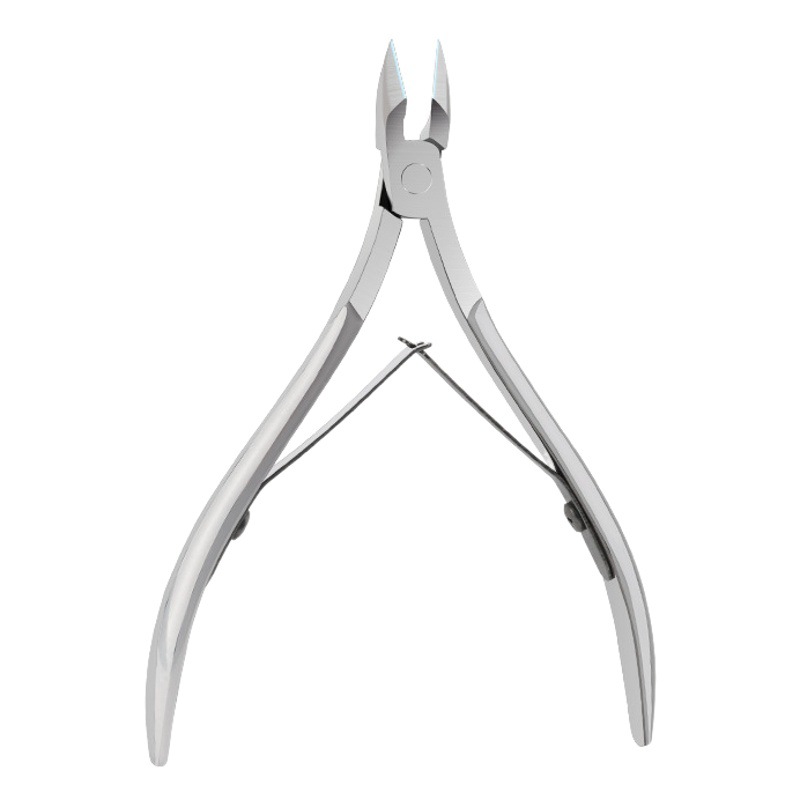 Stainless steel dead skin scissors 8710 nail tools dead skin scissors nail groove nail scissors double fork Hawk beak nail clippers