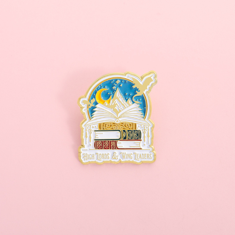 Creative Versatile Book World Metal Enamel Badge Cartoon Reading Enthusiasts Clothing Collar Accessory Brooch Creative Versatile Book World Metal Enamel Badge Cartoon Reading Enthusiasts Clothing Collar Accessory Brooch