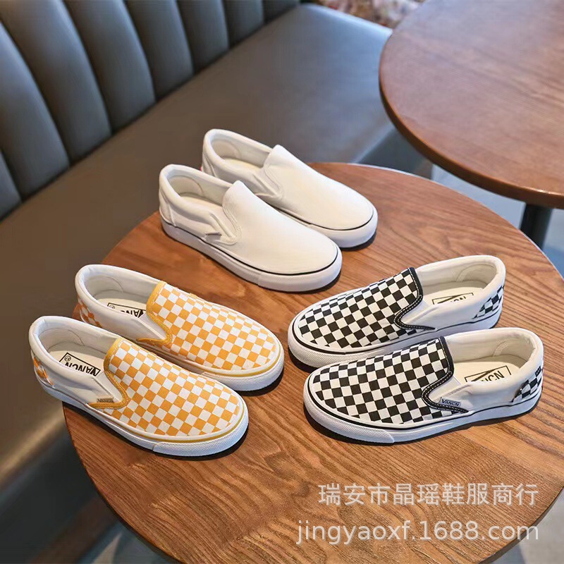 Canvas Shoes for Women 2025 Spring & Fall Slip-On Slip-Ons Korean Style Student White Shoes Ins Street Shooting Casual Shoes Canvas Shoes for Women 2025 Spring & Fall Slip-On Slip-Ons Korean Style Student White Shoes Ins Street Shooting Casual Shoes