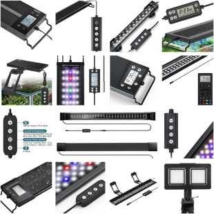 [Professional R & D and production] Amazon aquarium lamp fish tank lamp full spectrum fish lamp DIY timer function