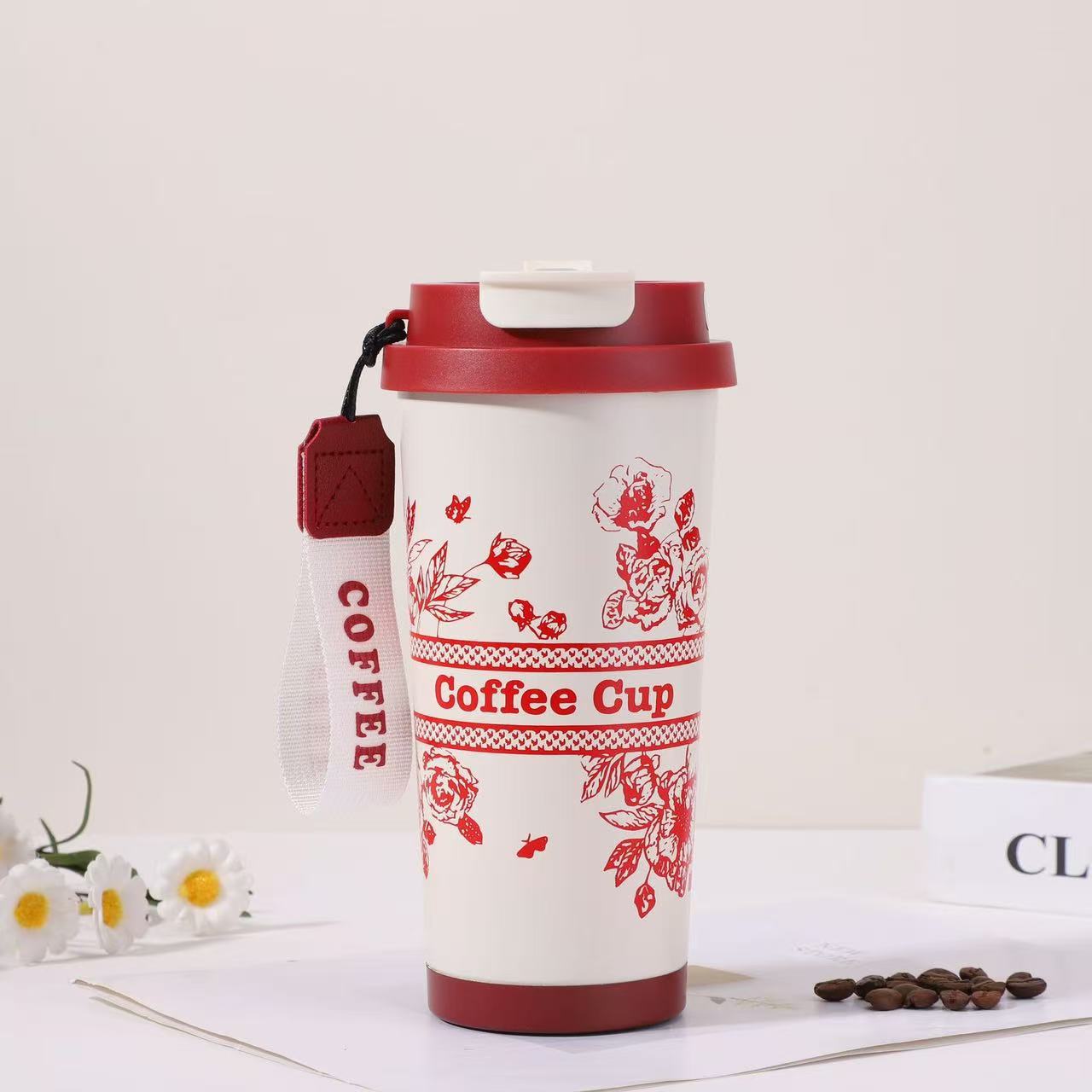 붉은 꽃이 가득