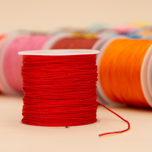 No. 72 Jade Thread Handmade DIY Jewelry Pendant Bracelet Braided Rope Accessories Material 0.8mm Braided Hand Rope Jade Thread Wholesale