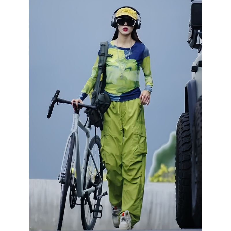 Casual Sports Suit for Women 2026 Summer New Stylish and Youthful Sun-Protective Shirt and Hiking Two-Piece Set Casual Sports Suit for Women 2026 Summer New Stylish and Youthful Sun-Protective Shirt and Hiking Two-Piece Set