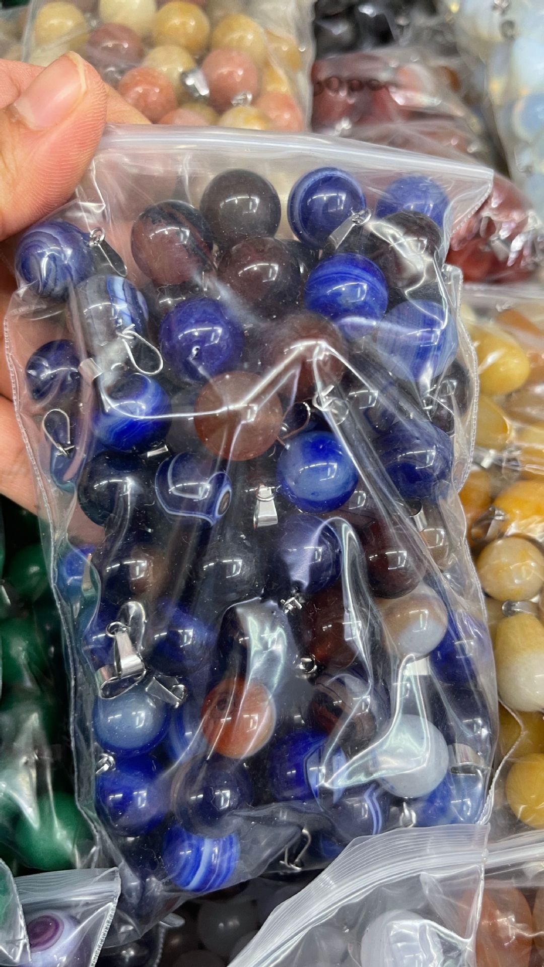 Fashion Ball Crystal Polishing Womenu0027S Pendant Necklace 1 Piece