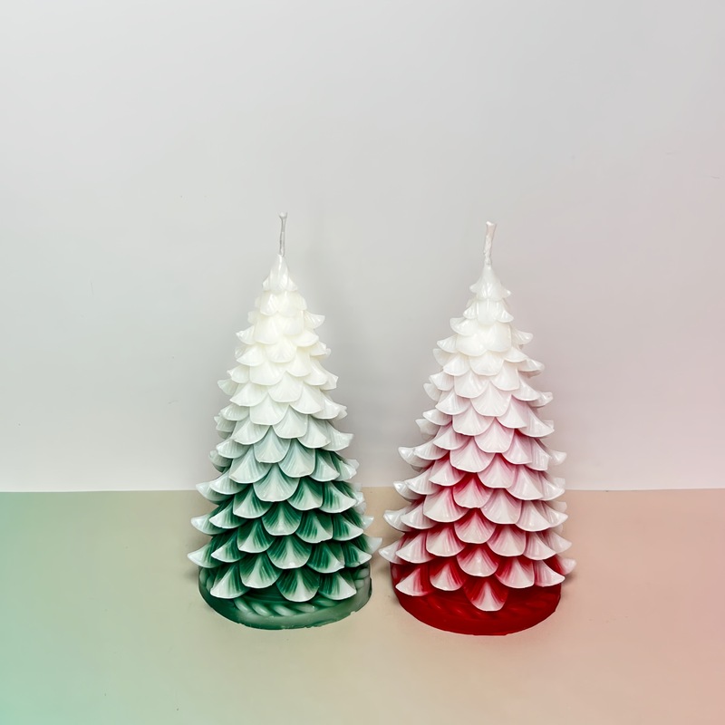 クリスマスツリーキャンドルクリスマスオーナメントギフトキャンドルクリスマスデコレーションキャンドルギフトボックスお土産クロスボーダー卸売|undefined