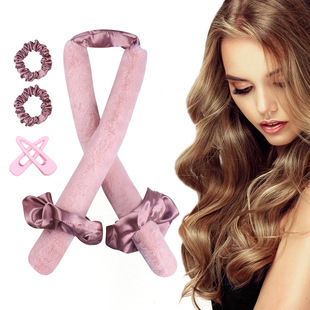 No heat curling stick pure cotton roller sleep magic hair curling hair wave soft curling stick