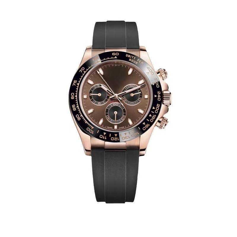 Reloj de la serie Laojia Dituna transfronterizo Panda Di Yacht Mingshi Reloj mecánico automático Green Jindi Daifa