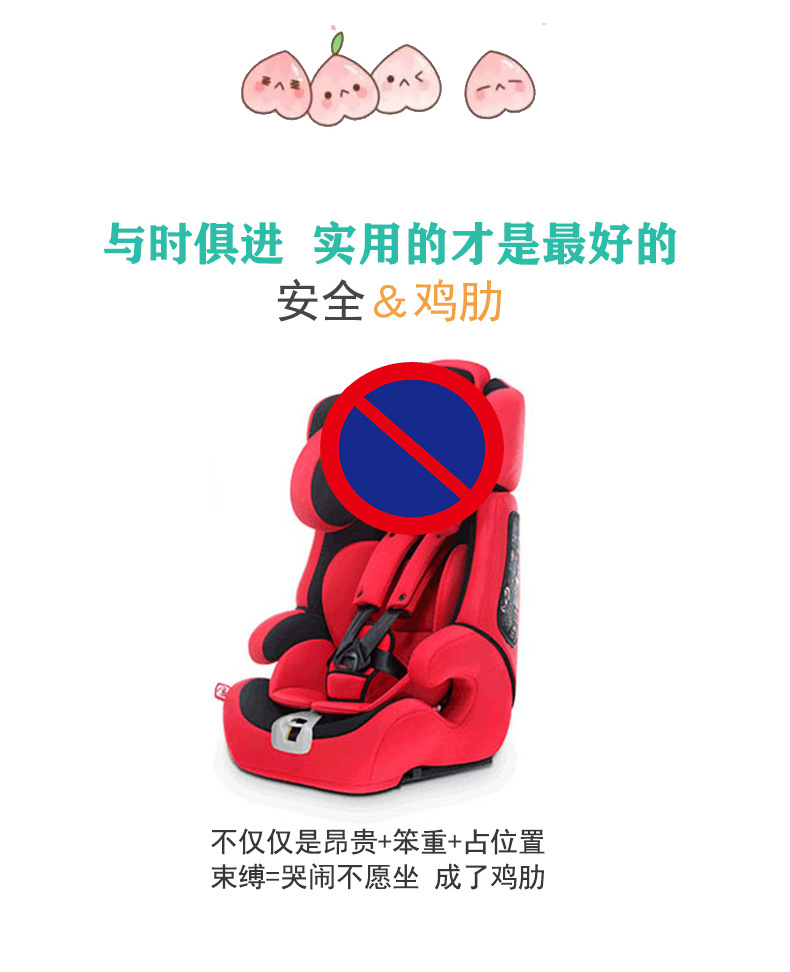 Cross-border car seat belt adjustment retainer anti-collar stopper belly protection non-child safety seat shoulder guard