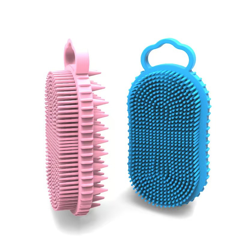 硅胶软胶洗头洗澡沐浴刷亲肤按摩防滑耐用柔软硅刷硅橡胶