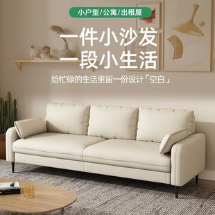 Small Apartment Living Room, Light Luxury Bedroom, Rental Apartment, Clothing Store, Hair Salon, Seating Area, Small Sofa, Simple Modern Style