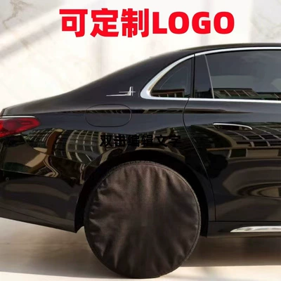 Spare Tire Cover, Tire Protection — Spare wheel cover - suitable-for-tires-with-diameter-48-58cmwidth-29cm-1-piece-black-420d-oxford-cloth