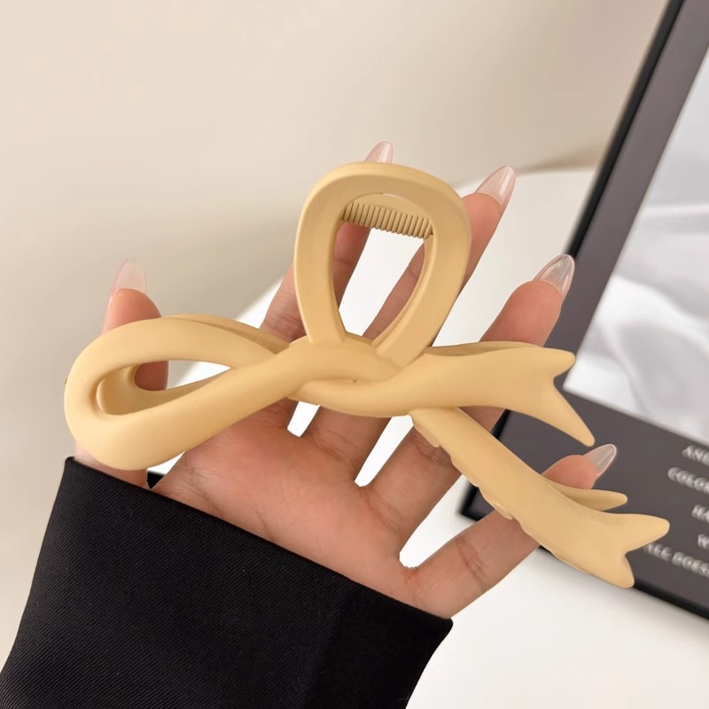 Clip de garra grande Placa de horquilla de acrílico horquilla hembra elegante temperamento tiburón clip tocado clip de Cabeza trasera horquilla