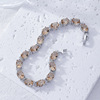 Crystal, zirconium, bracelet, jewelry, accessory, simple and elegant design, wholesale, Birthday gift