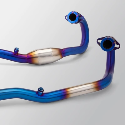 Motorcycle exhaust pipe, Section Exhaust Pipe Modification