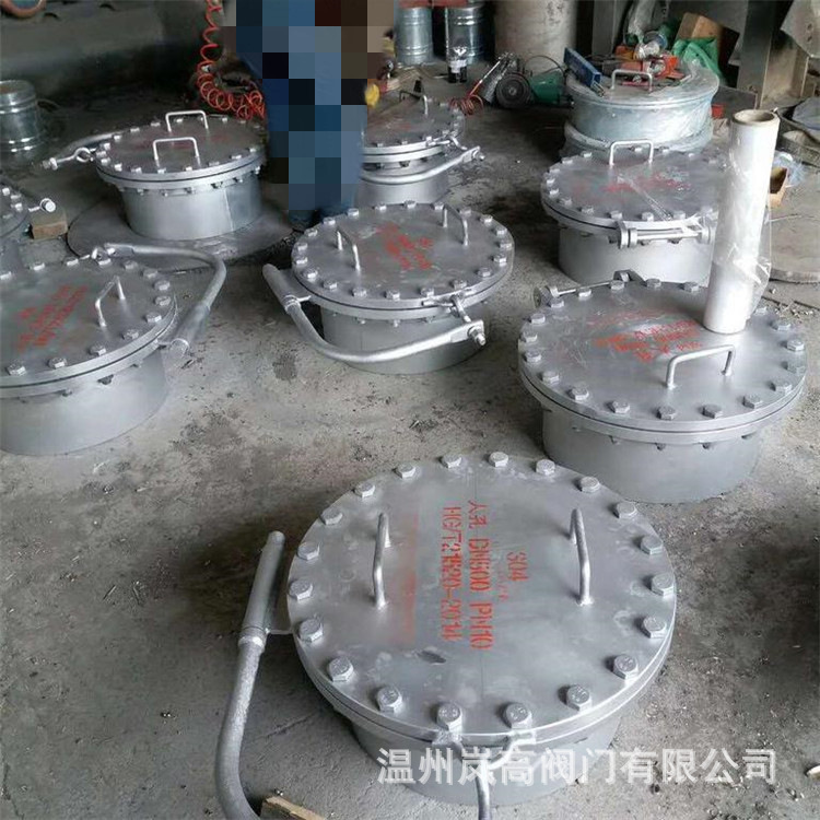 管道连接 管道人孔 304不锈钢材质 垂直吊盖人孔 按需定制 DN500