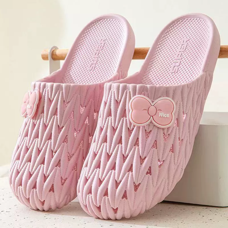 Summer non-slip slippers for bath, for beloved