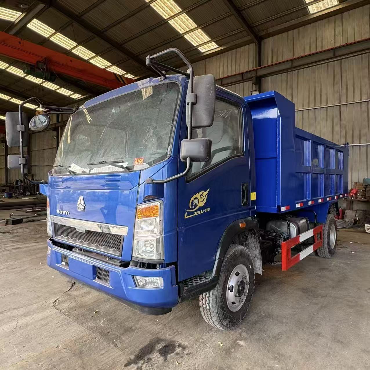 Foreign Trade Export to Africa: Heavy-Duty Howo 5-Ton Dump Truck, Tipper Truck, Truck Transport Vehicle, Engineering Vehicle, Trailer