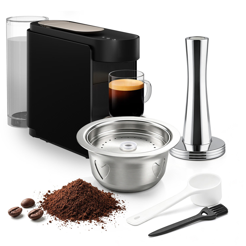 vertuo up plus pop stainless steel reusable coffee capsule coffee machine accessories