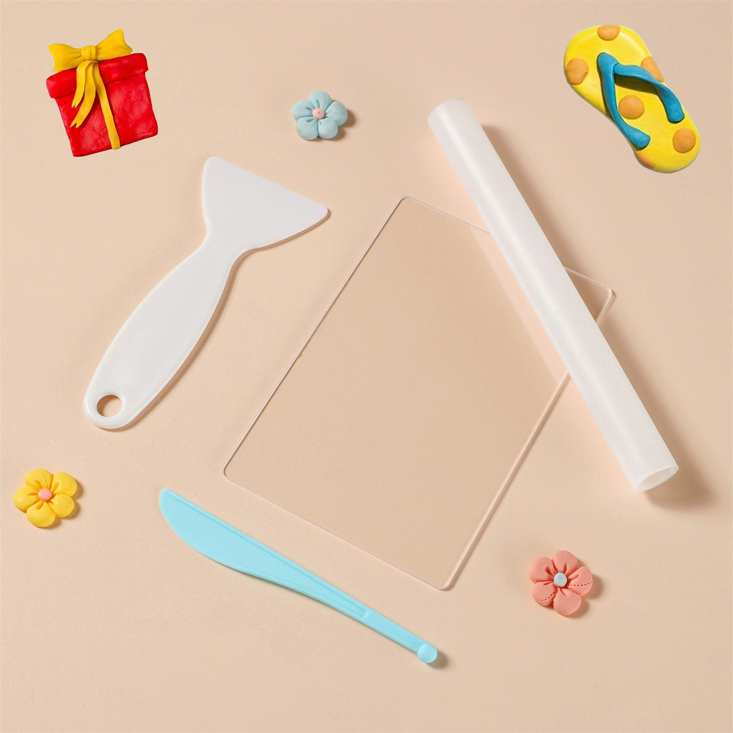 Акриломерная грязевая палочка для прессования глиняная доска набор глиняных инструментов керамическая глина пластическая акриловой палочка полые скалки оптом