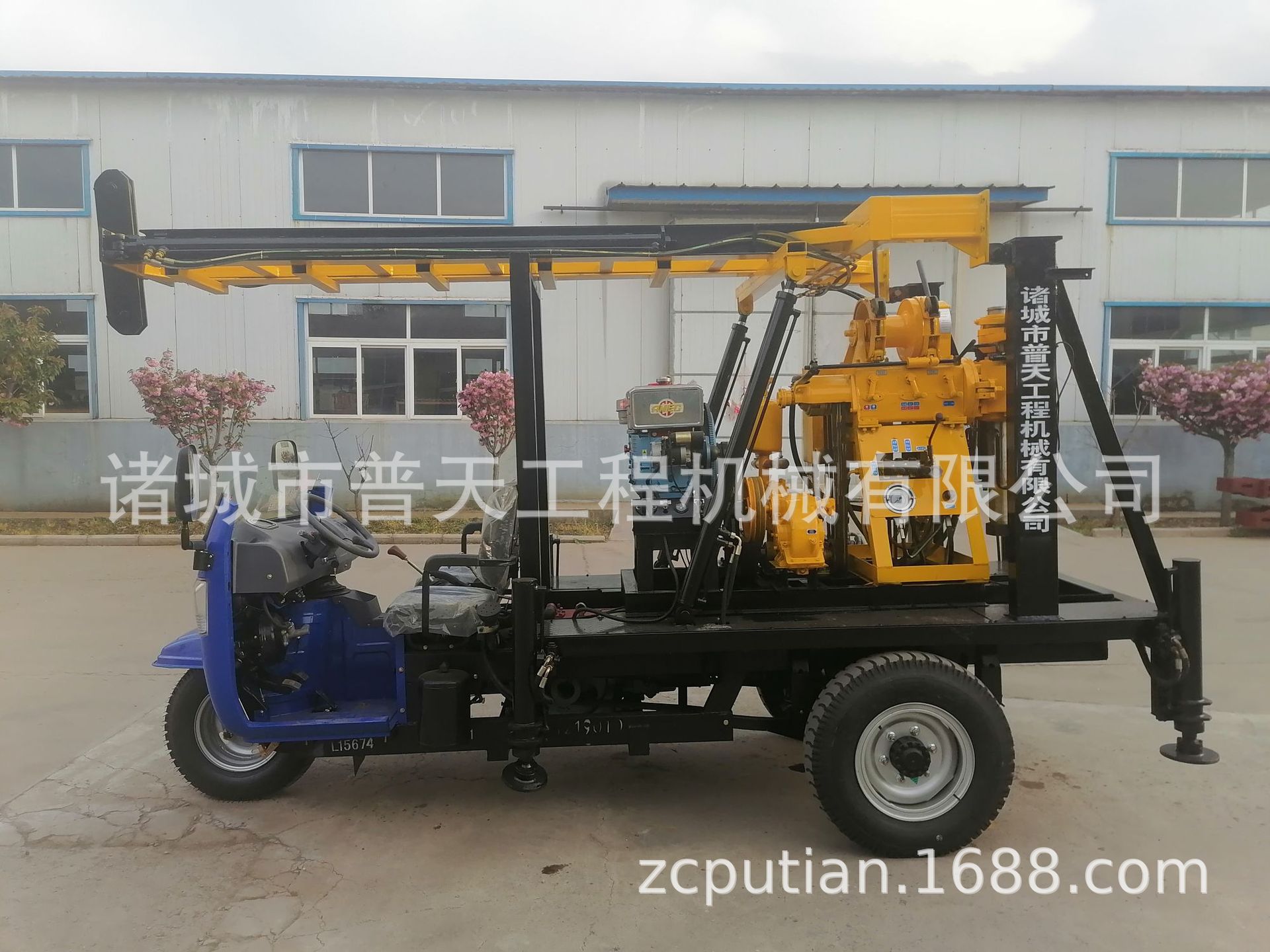 厂家生产XY-200C四轮车载式钻机  钻井机 打井机 水井钻机