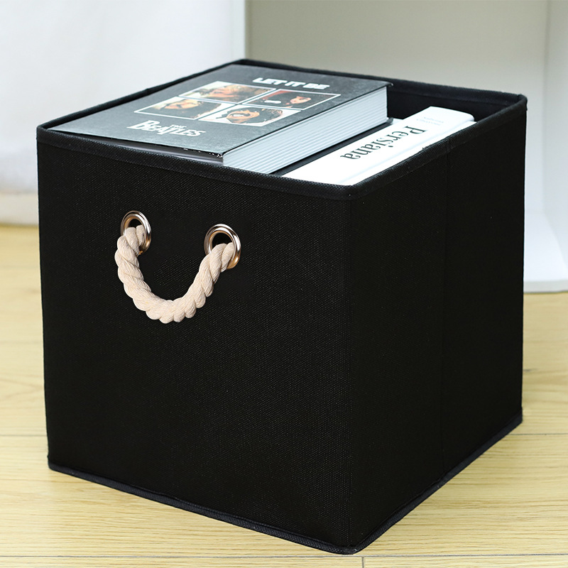 Amazon descubierto caja de almacenamiento de juguete cesta plegable caja de almacenamiento cajón armario caja de almacenamiento al por mayor