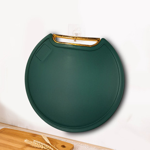 Round Stand-Up Cutting Board, Vegetable Cutting Board, Pe Anti-Wear Round Cutting Board, Double-Sided Stand-Up Kitchen Chopping Board, Bone Chopping Board
