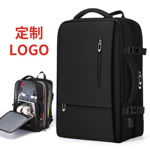 Cross-Border Computer Backpack Men's Business Trip Expandable Large Capacity College Student School Bag Multi-Purpose