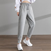 小个子女裤束脚运动裤女九分休闲裤宽松运动裤女秋冬运动裤女2259|ru