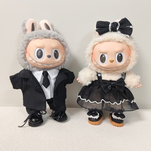 Labubu�������17CM���������b���b�·������B��ȹ��ż����Q�b��