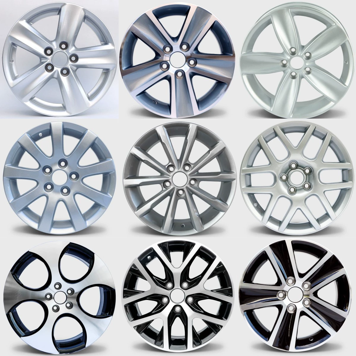 Новые колеса Polo 09 для Volkswagen polo алюминиевые стальные кольца