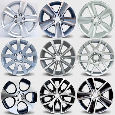 Volkswagen Polo 09 üçün 14/15/16 düyməli alüminium polad disklər