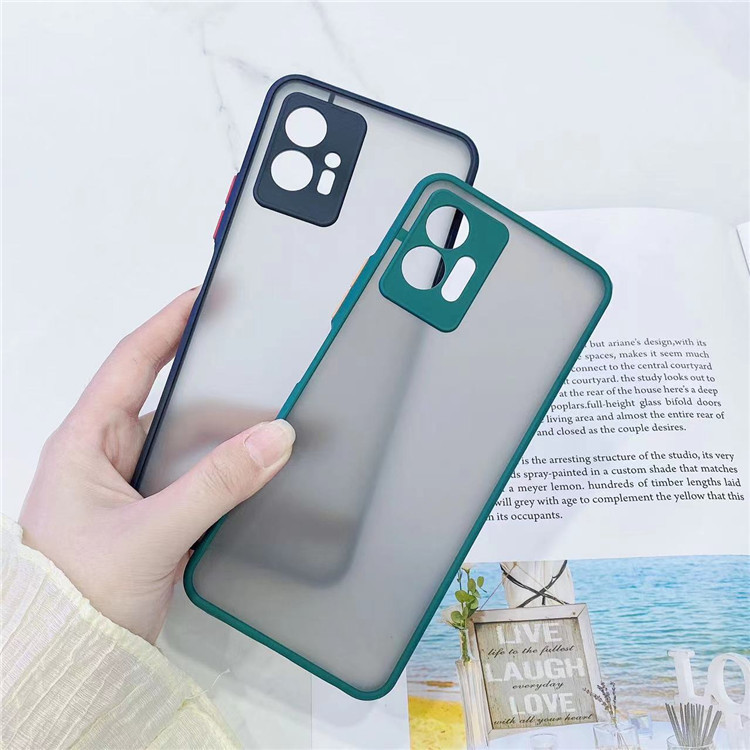 SuitAble for oppo A57 A96 A58 PhAntom SKin-feel Mobile Phone CAse K10PRO ContrAsting Color Anti-fAll All-inclusive Protective CAse