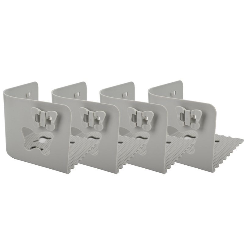 アップグレード版シリコンシーツ固定器防走滑り止めシーツ留め具ステルスベッドシングルベッド固定ブラケット|undefined