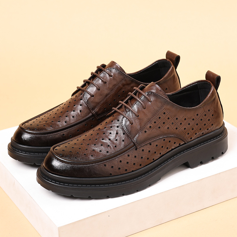 Коричневый полый стиль