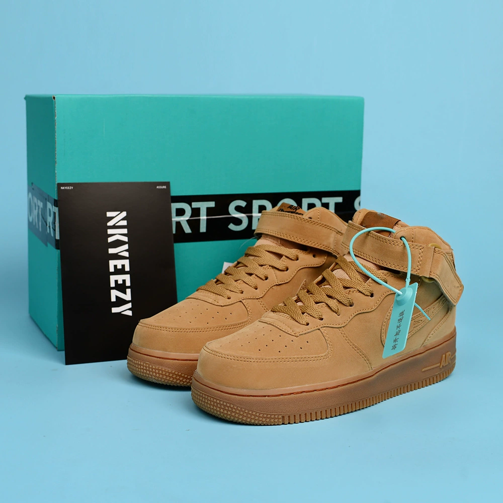 Кроссовки низкие (Nike) Air Force 1, белые кеды низкого стиля, размеры 36–44