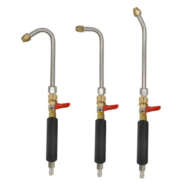 High-pressure washer extension rod, household high-pressure hose, water gun quick-connect, for cleaning air conditioners, gardens, landscaping, car washing, and spraying