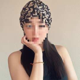 小众头巾帽异国风情女帽时尚百搭包头帽室内居家帽空调帽月子帽