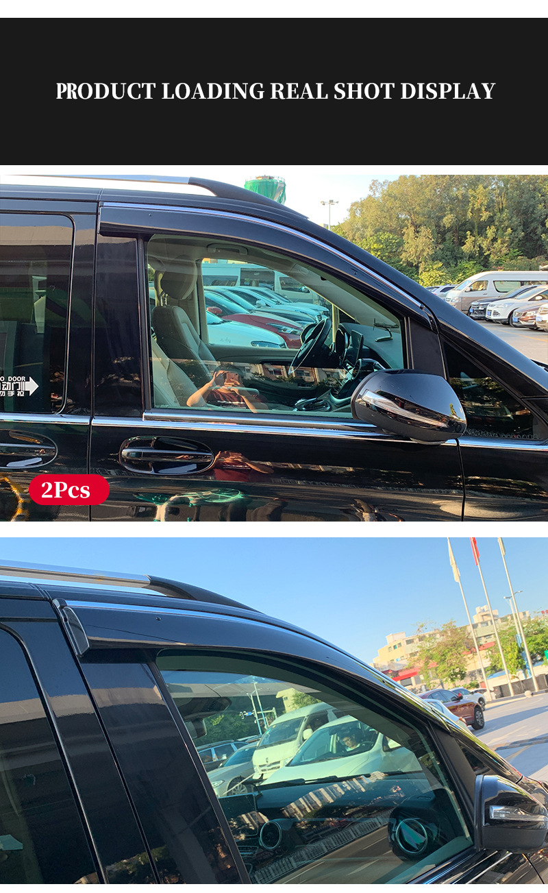 Suitable for Mercedes-Benz V-class rain shield Mercedes V-Class Window visor