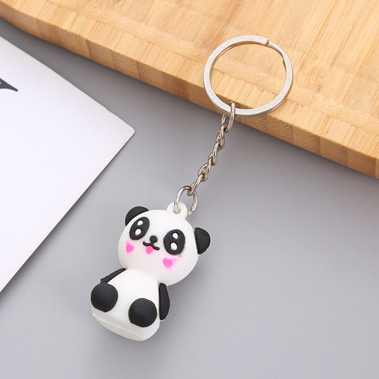 Three-dimensional cartoon key chain micro-business push opening activities creative small gifts practical prizes creative pendant wholesale