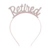 Retired Retired hairpot strap suit pink I'm retired etiquette with retirement crown