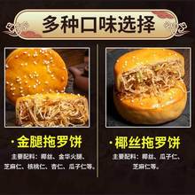 化州特產拖羅餅老式正宗椰絲果仁餅傳統廣式五仁椰蓉餅禮盒裝批發