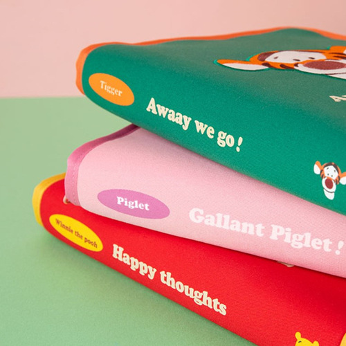 Korean cartoon Winnie the Pooh ipad bag tablet computer bag 11 inch 13 inch apple laptop sleeve bag