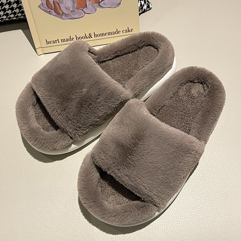 越境配送用のファッショナブルなオフィス用スリッパ、女性用秋冬用屋外履き室内用カップル用綿スリッパ、男性用卸売|undefined